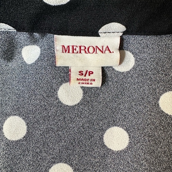 MERONA Polka Dot Dress, Size S - Picture 6 of 7